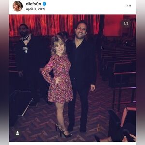 💕 Floral Long Sleeve Mini Dress